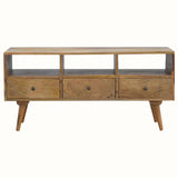 Bokel Home TV Stands Fogel Open Triple Shelf TV Stand - Natural