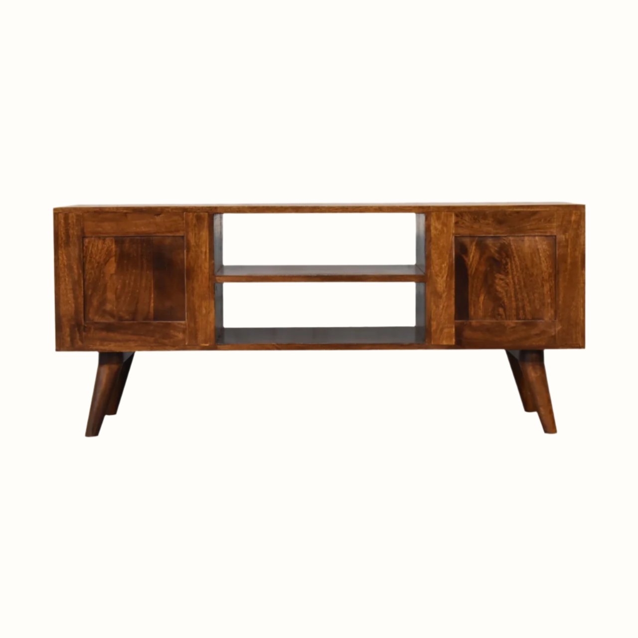 Bokel Home TV Stands Fogel Open TV Stand - Chestnut