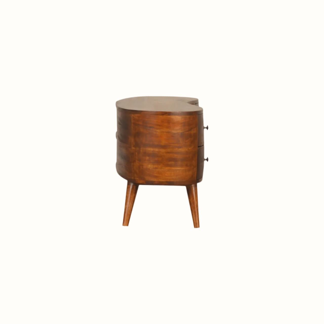 Bokel Home TV Stands Haft Media Unit - Chestnut