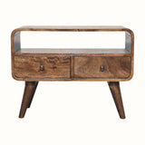 Bokel Home TV Stands Hamade Open TV Stand, Small - Grey Wash