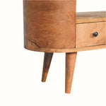Bokel Home TV Stands Molina Open Media Unit, Medium - Natural