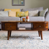 Bokel Home TV Stands Molina TV Stand, Medium - Chestnut