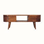 Bokel Home TV Stands Molina TV Stand, Medium - Chestnut