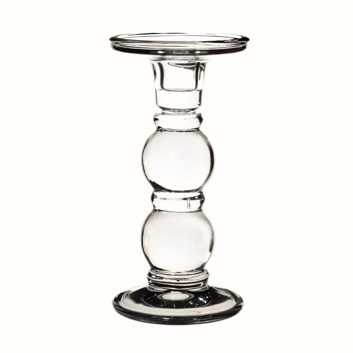 Sass & Belle Candle Holders Eloise Grey Glass Candle Holder