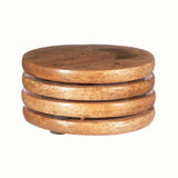 Sass & Belle Coasters Wooden Crescent Coasters - Set of 4