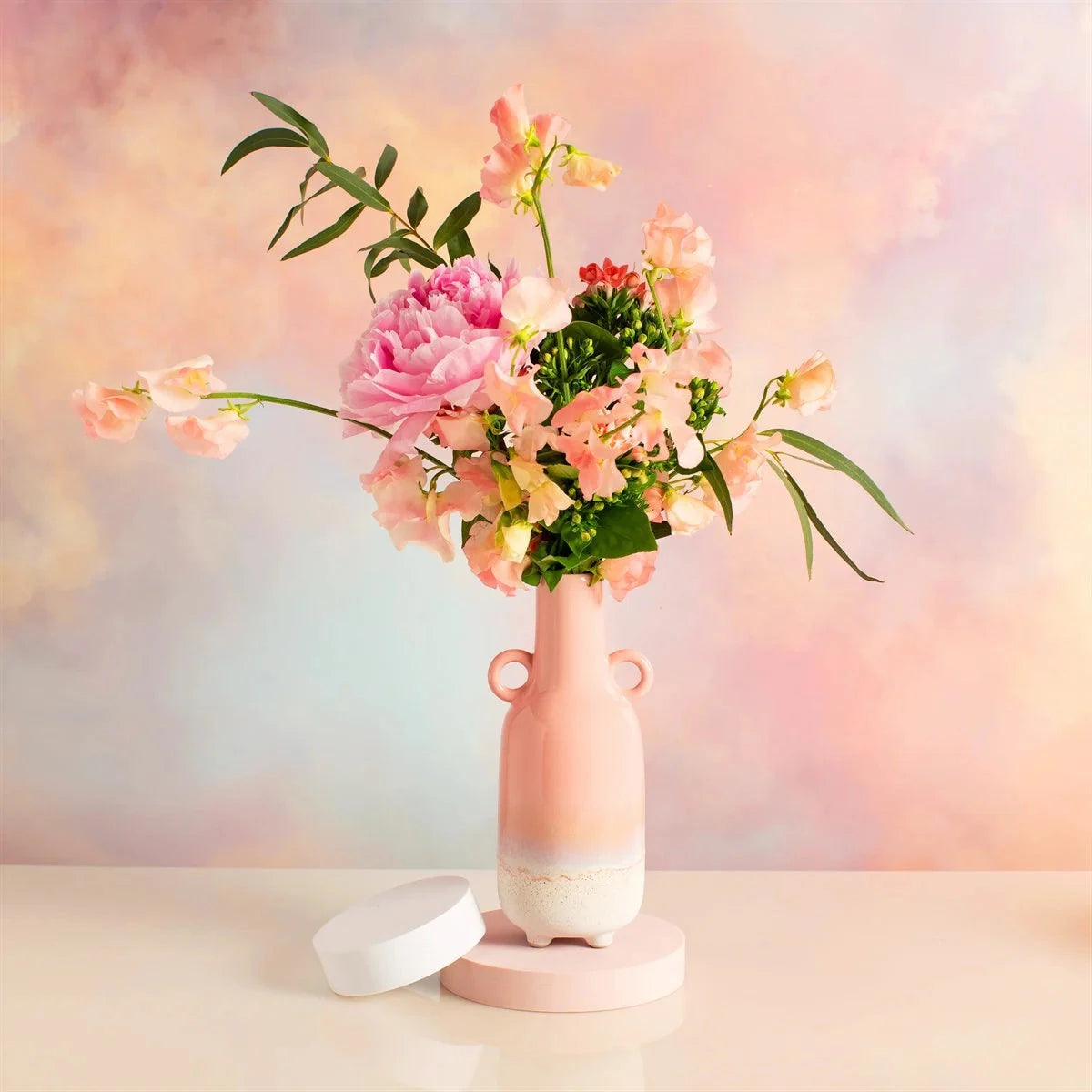 Sass & Belle Vases Mojave Pink Glaze Large Vase