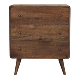 Hamade Chest of 3 Drawers, Medium - Classic Grey