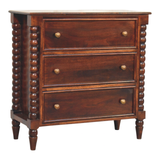 Arlen Spindle Chest of 3 Drawers - Winewood Oak