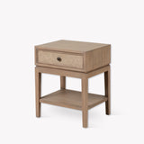 Widcombe Side Table With Drawer - Bayur Wood, Natural