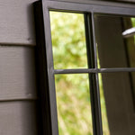Ledwell Panelled Mirror, Black