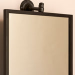 Cothill Swivel Mirror - Antique Brown