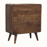 Hamade Chest of 3 Drawers, Medium - Classic Grey