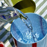 Atina Tumbler Glass - Blue & Red