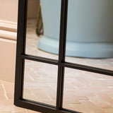 Ledwell Panelled Mirror, Black