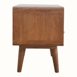 Hamade Open TV Stand, Medium - Chestnut