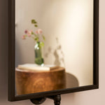 Cothill Swivel Mirror - Antique Brown