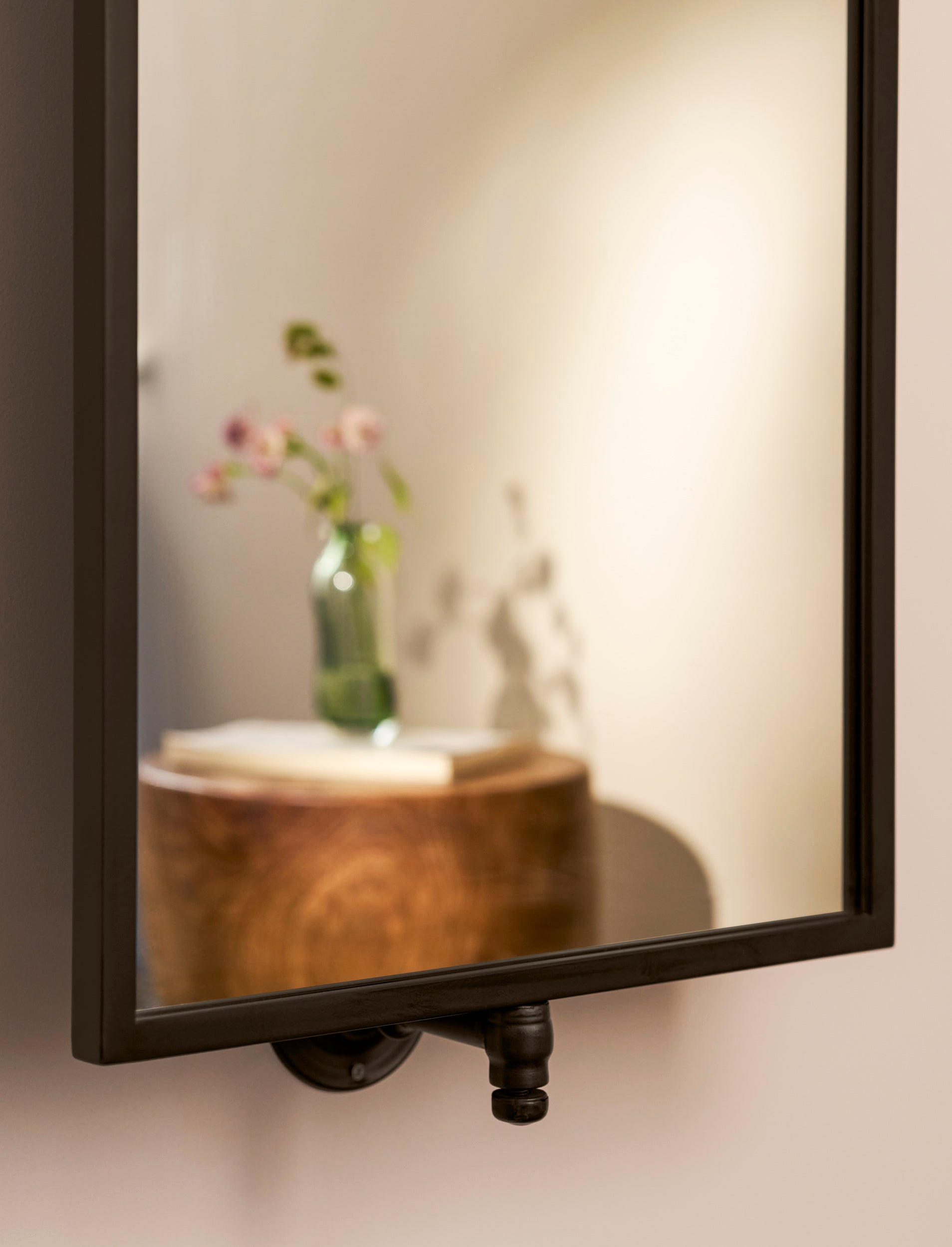 Cothill Swivel Mirror - Antique Brown