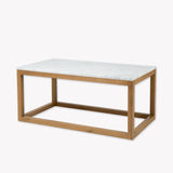 Enstone Marble Coffee Table - Natural