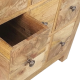 Hartley 9 Drawer Cabinet, Mini - Natural