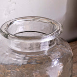 Akra Recycled Glass Vase - Clear