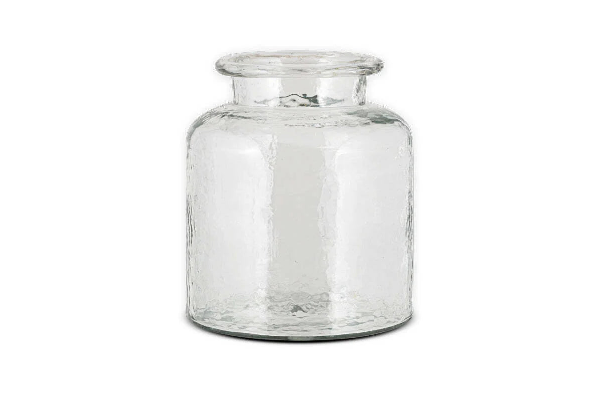 Akra Recycled Glass Vase - Clear