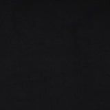 A close up photograph showing our black velvet sample.