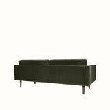 Broste Wind 2 Seater Sofa - Grape Leaf Green Velvet