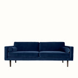 Broste Wind 2 Seater Sofa - Insignia Blue Velvet
