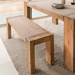 Chisbury Bench Small Natural Dining Chairs Garden Trading