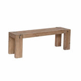 Chisbury Bench Small Natural Dining Chairs Garden Trading