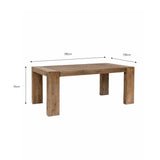 Chisbury Dining Table Small Natural Dining Tables Garden Trading