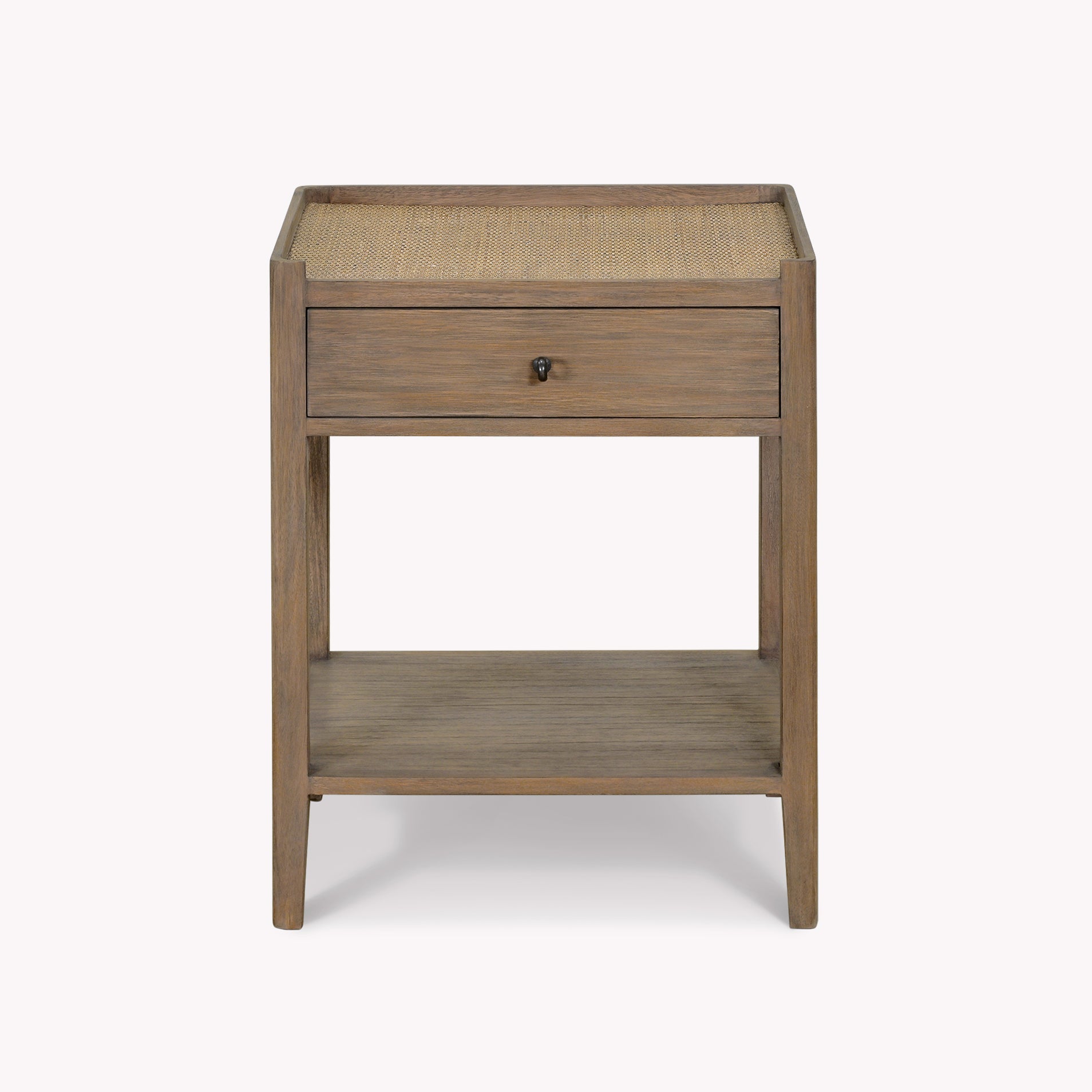 Chesterton Side Table With Drawer - Natural