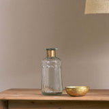 Chara Hammered Bottle, Small - Decorative