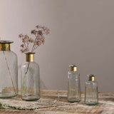 Chara Hammered Bottle, Small - Decorative