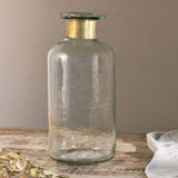Chara Hammered Bottle, Large - Hammered