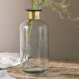 Chara Hammered Bottle, Large - Hammered