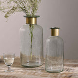 Chara Hammered Bottle, Large - Hammered