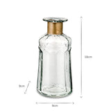 Chara Hammered Bottle, Small - Decorative