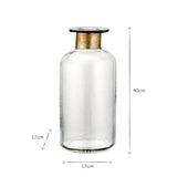 Chara Hammered Bottle, Large - Hammered