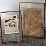 Danta Antique Brass Frame, 4 x 6 - Antique Brass