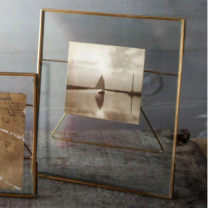 Danta Antique Brass Frame, 8 x 10 - Antique Brass