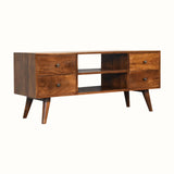 Fogel Open TV Stand - Chestnut