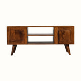 Fogel Open TV Stand - Chestnut