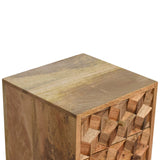 Felix Bedside Table, Small - Natural