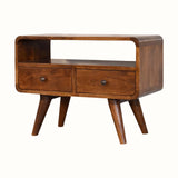 Hamade Open TV Stand, Small - Chestnut