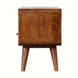 Hamade Open TV Stand, Small - Chestnut
