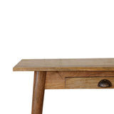 Ellis 1 Drawer Desk, Small - Natural