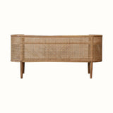 Seeley Cane Shelving Unit - Natural