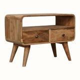 Hamade Open TV Stand, Small - Natural