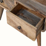 Hamade Open TV Stand, Small - Natural